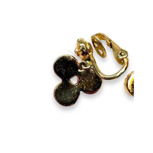 Crown Trifari Gold Tone AB Crystal Faux Pearl Bracelet Clip On Earring Set - Picture 11 of 16